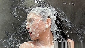Slimed ho rides gloryhole