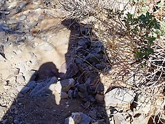 Slurping Cum From Hand On Hike With Mya Lane
