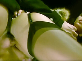 Slut In Fur Coat Fucked Outside