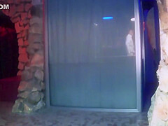 Slut Takes Her Husband To A Private Room Because She Wants To Be Fucked By Many Cocks