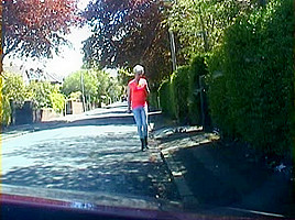 Slutty Zoe Walking Compilation