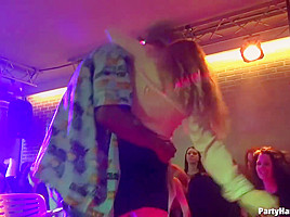 Slutty girls are turning parties into orgies, because they want a good fuck every night