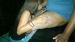 Slutwife barebackd 2 random guys at adult arcade