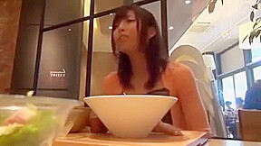 Small Japanese Babe Moans Loudly