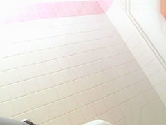 Small titted asian whore peeing