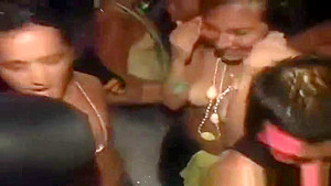 Snazzy teenage slut in amazing group sex video
