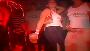 Snazzy teenage slut in amazing group sex video