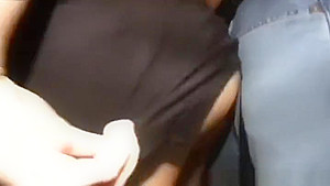 Snazzy teenage slut in amazing group sex video