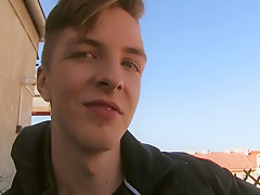 Sneaky Park Sex With A Slim Czech Boy