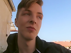 Sneaky Park Sex With A Slim Czech Boy