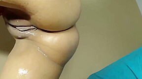 Soapy Babe Fingering Her Babe