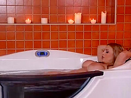 Soapy French Blonde Anastasia Sweet in Big Tits Bubble Bath