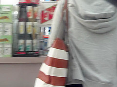 Spandex teen 18+ tight ass candid