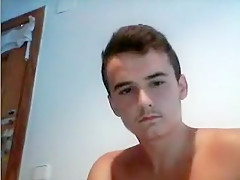 Spanish Cutie Fingering His Tight Virgin Ass On Cam