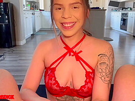 Spicy Latina Gets Throat Fucked By A Hard Dick - Hoby Buchanon And Marley Madden