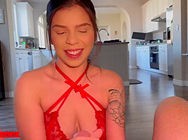Spicy Latina Gets Throat Fucked By A Hard Dick - Hoby Buchanon And Marley Madden