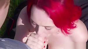 Spicy idol gets cum load on her face swallowing all the love juice