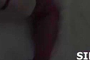 Stacy Close Vine Dress And Play Hard As She Can With Fat Toy