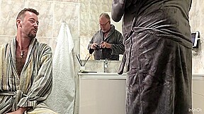 Step daddy Fucks Me Good In The Bathroom