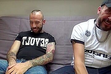 Step daddy With An Xxl Cock Pounds Angel Garcias Ass Bareback