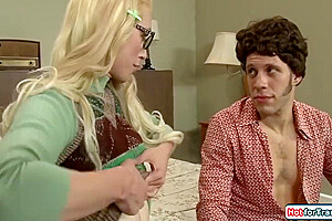 Stepdad Sucks And Anal Fucks Small Tits Tranny Stepdaughter With Holly Parker