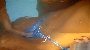 Steve fucks beauty in the pool