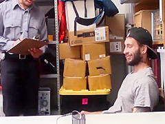 Straight Bad Boy Shoplifter Fucked By Gay Black Officer