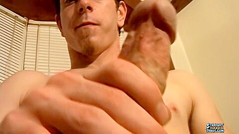 Straight Naked Amateur Guy Jerks Off and Auditions for StraightNakedThugs - Seth G