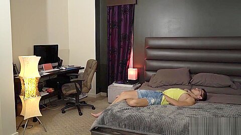 Straight guy fucks his gay roommate to punish him