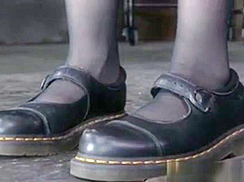 Submissive Slave Foot Punished Before Toyed