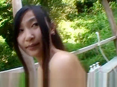 Subtitled Japanese lesbians outdoor hot springs exploration