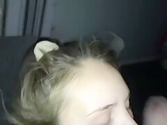 Sucking Dick Until He Cums On My Face