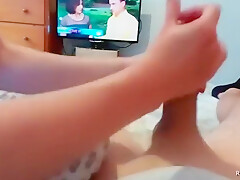 Sucking On A Boner Is Best With Tv