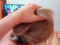 Sucking On A Boner Is Best With Tv