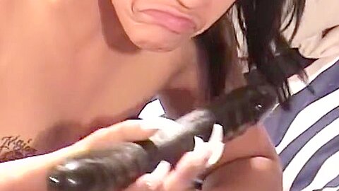 Superb Ebony Milf Playing With Sex Toys