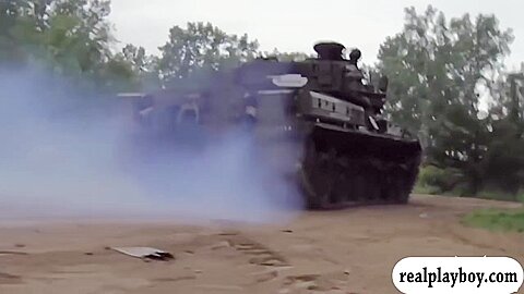 Swam In Cage And Enjoyed Driving Big Tanks