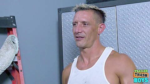 TRAILERTRASHBOYS Hunk Jax Thirio Banged Stepson Jack Valor