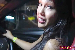 Talks Too Much And Gets Mouth Filled With Dick - Ladyboy Amy