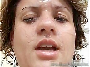 Tan Lines Milf super Blowjob big facial