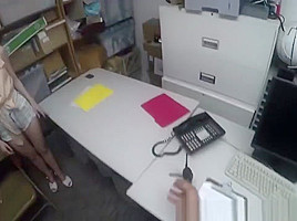 Teenage Shoplifter Nailed