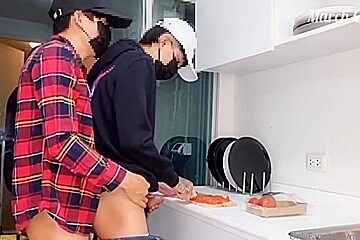 Thai Gay Oralsex From Kitchen To Bedroom