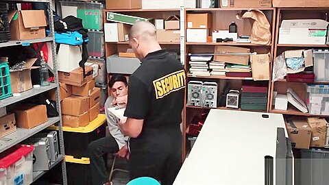 The Officer caught the young latin male in the mall
