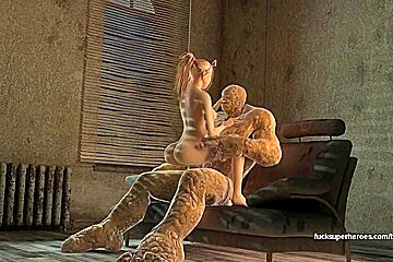 The Thing gets his thing serviced up!