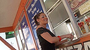 Thick Latina bitch is eager to get tested by a horny stud by Kinky Latinas