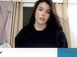 Thick and sexy latina shemale pt 3 [No Audio]