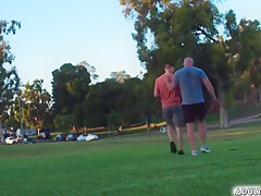 This Was Step daddy Is Eager To Learn His Boy How To Suck Cock - Asher Day