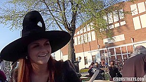 This little witch is a whore who wants to suck