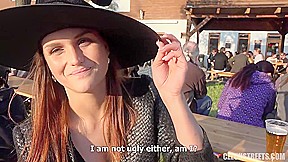 This little witch is a whore who wants to suck