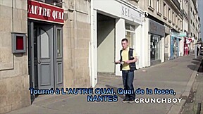 This postboy loves sucking cock in glory holes - CrunchBoy