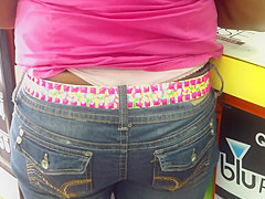 Thong Slip Slutty Milf Flashing  
